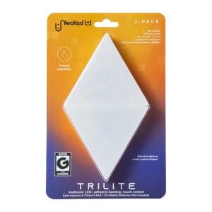 Unlocked LvL Trilite Touch-Activated LED Lights - Multi-Color